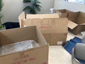 組み立て前