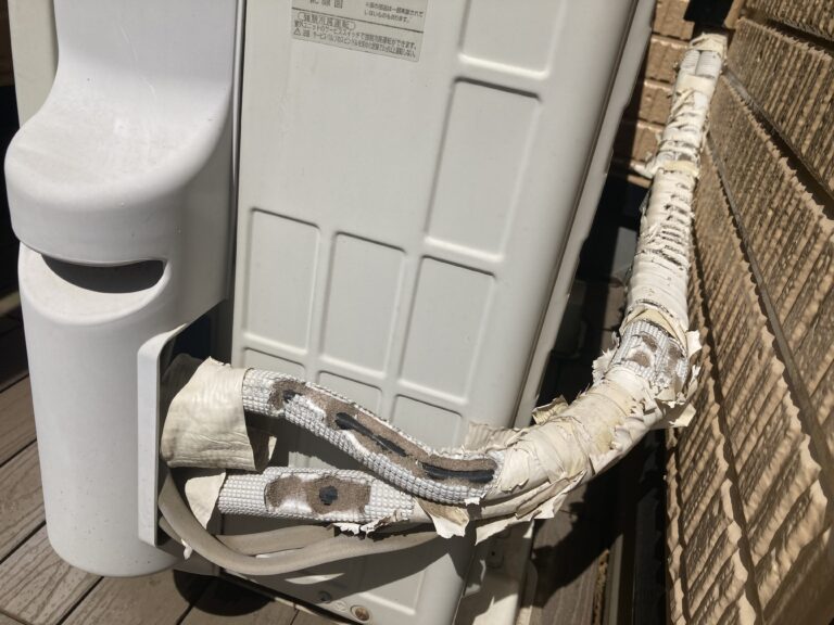 室外機の冷媒管